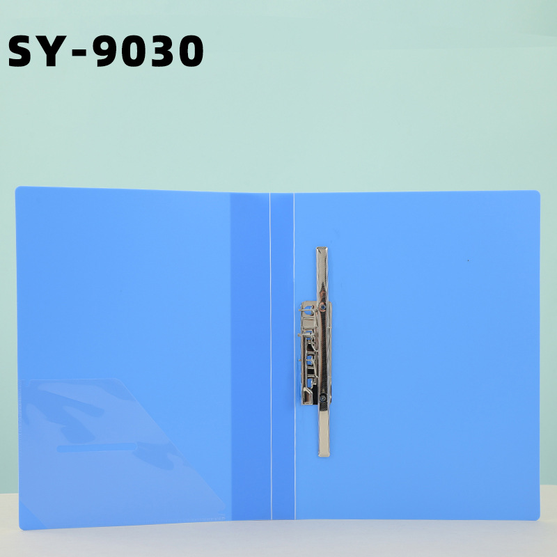 Fábrica directa A4 carpeta doble carpeta de archivos gruesa carpeta de suministros de oficina doble carpeta fuerte