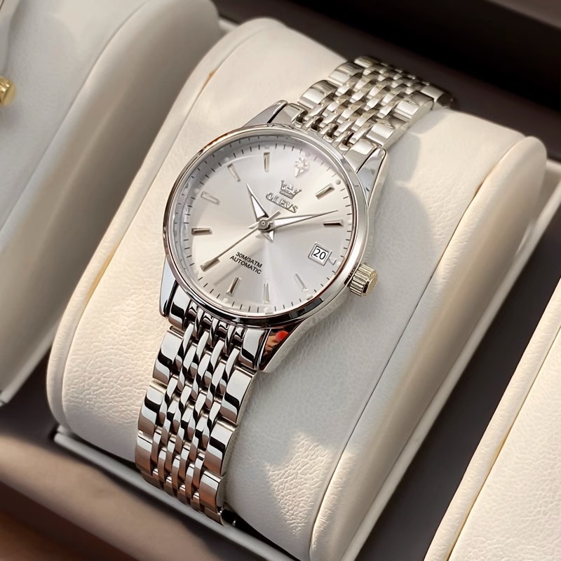 Official Swiss Genuine Watch for Women, Fully Automatic Mechanical Watch, Fashionable and Simple Temperament, Top Ten Famous Brands Waterproof Women's Watch