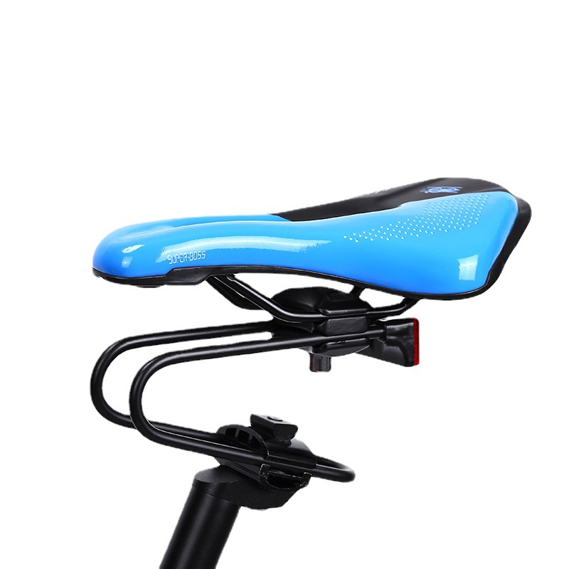 Cojín de bicicleta cómodo arco asiento amortiguador altura Dispositivo de aumento de la bicicleta de montaña vehículo todoterreno sillín amortiguador