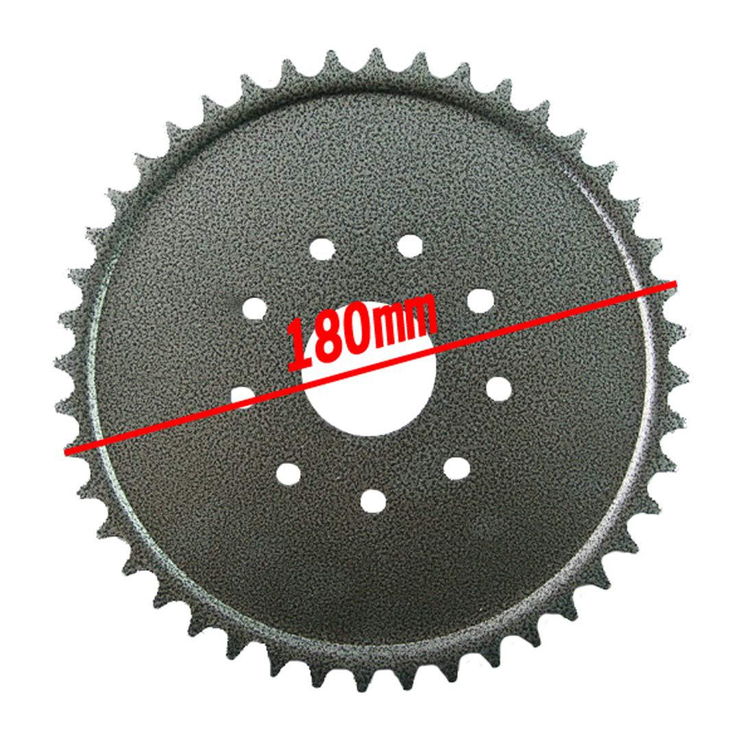 Mini motorcycle engine accessories two-stroke 49-100CC rear sprocket chain disc kit 9 holes 44T