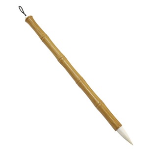 Chicken distance pen calligraphy small regular script writing brush sheep hair wood joint rod line chopsticks book high quality wool calligraphy writing brush wholesale