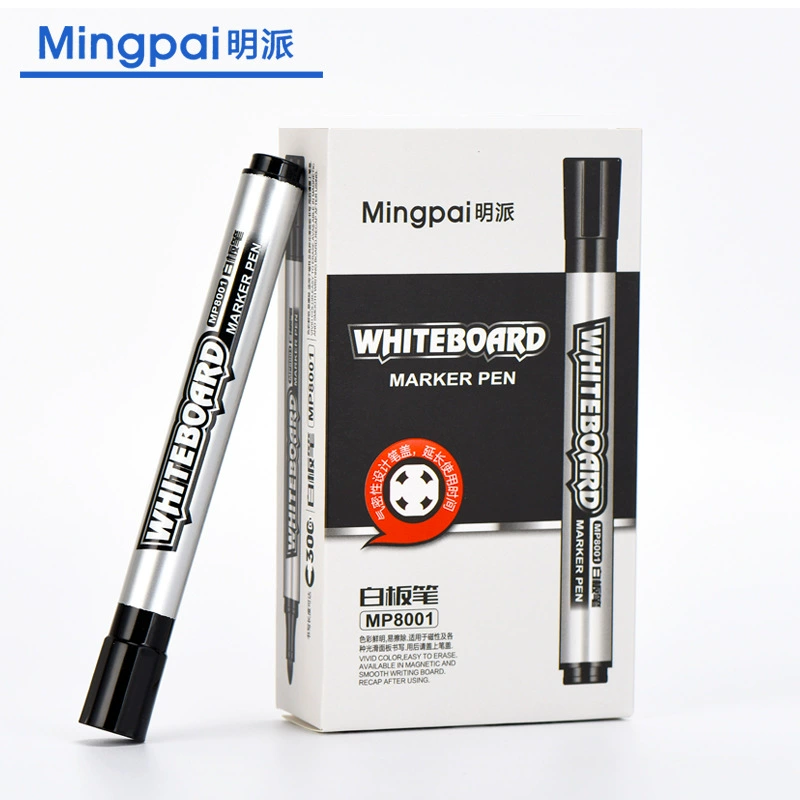 Маркер для белой доски Mingpai, водная основа, смываемая, большой ёмкости плавучие чернила, 14 см