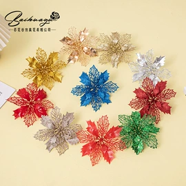 圣诞装饰品;仿真花;圣诞树