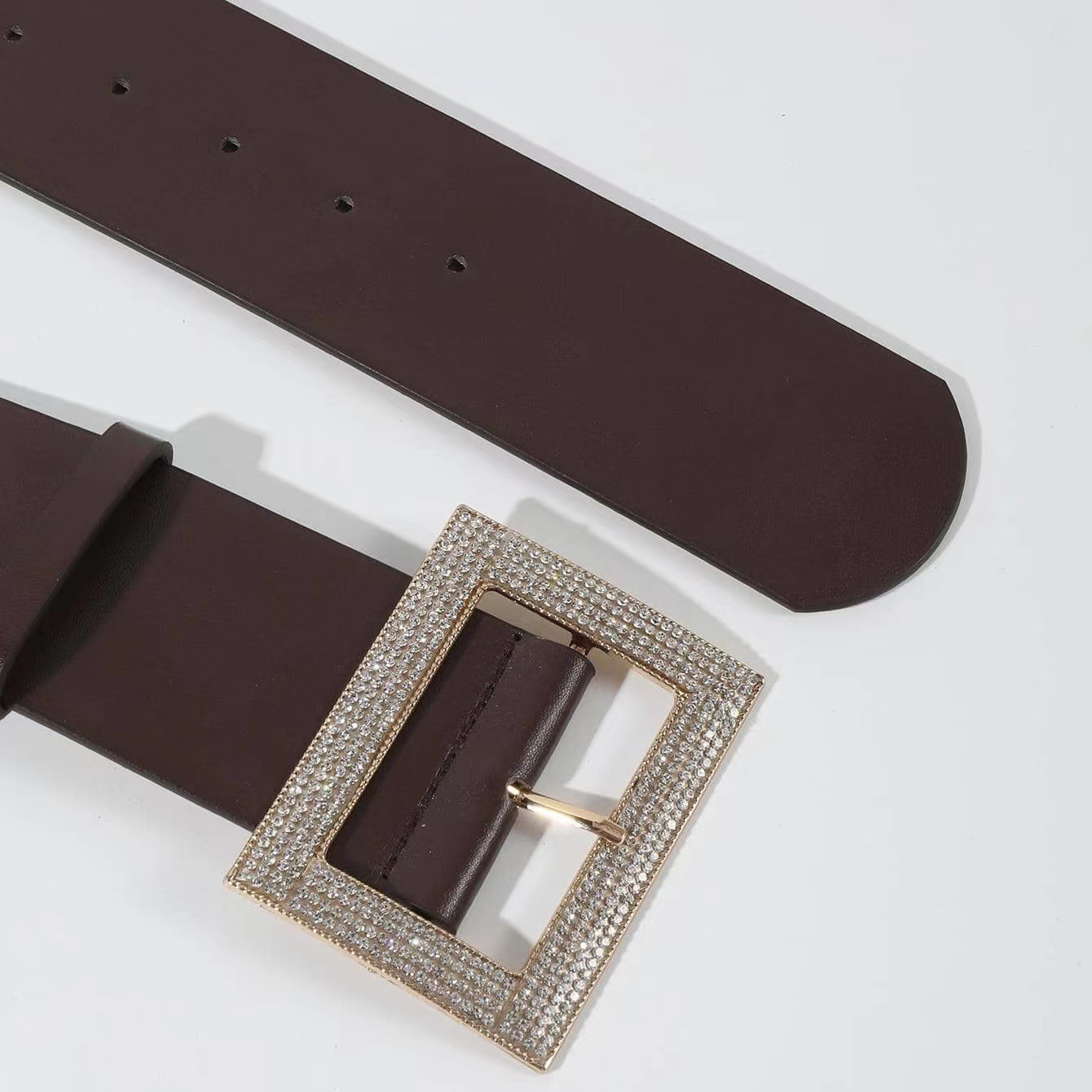 Breiter Strass-korsettgürtel Für Damen Dekorativer Taillengürtel_voghion.com