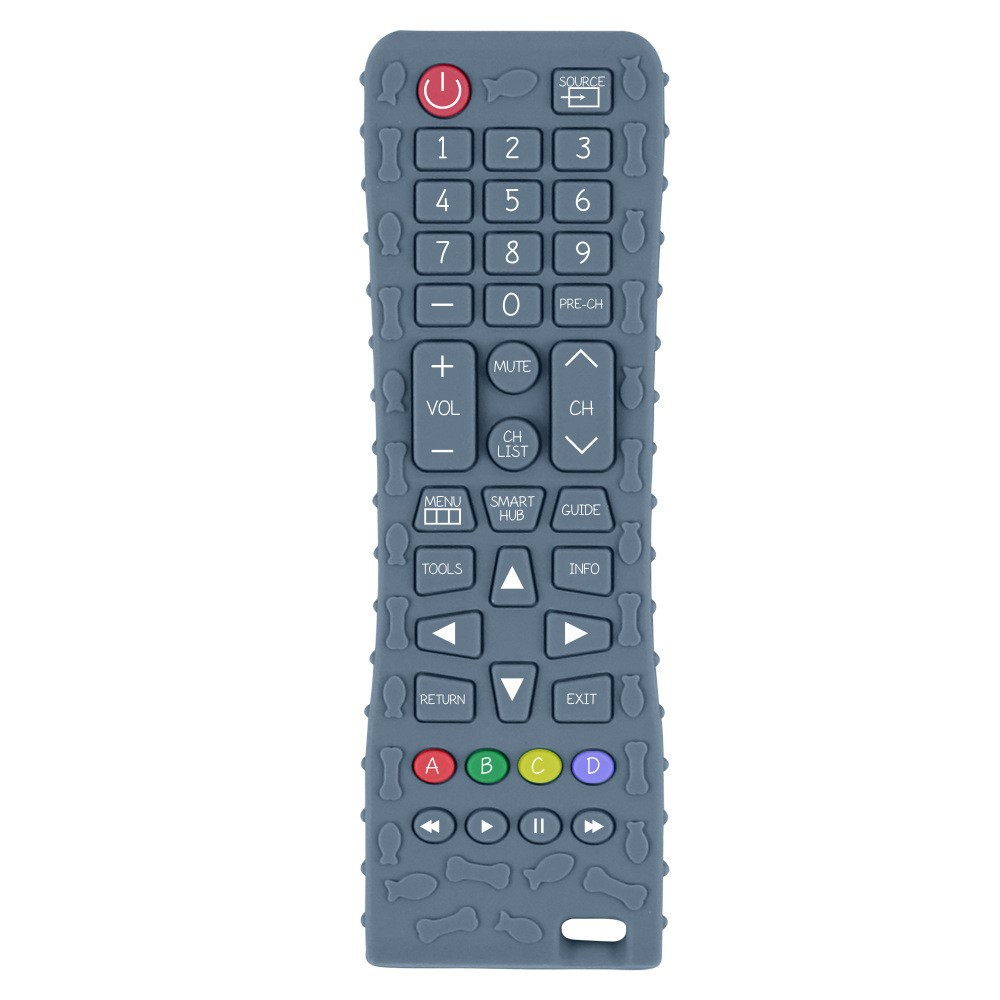 First generation remote control color printed gray
