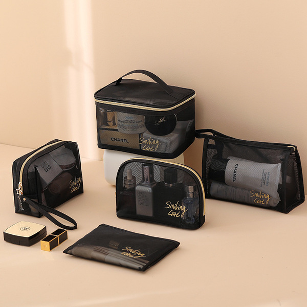 Universal breathable solid color organizer bag for traveling