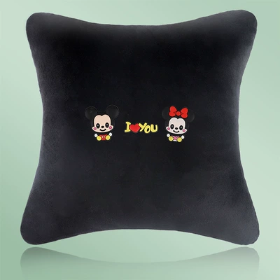 Headrest – Car Headrest, a Pair of - couple-mouse-throw-pillow-single-pack