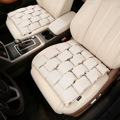 Seat cushion, seat cover – cushion covers - white-pack-of-twobubble-cushion