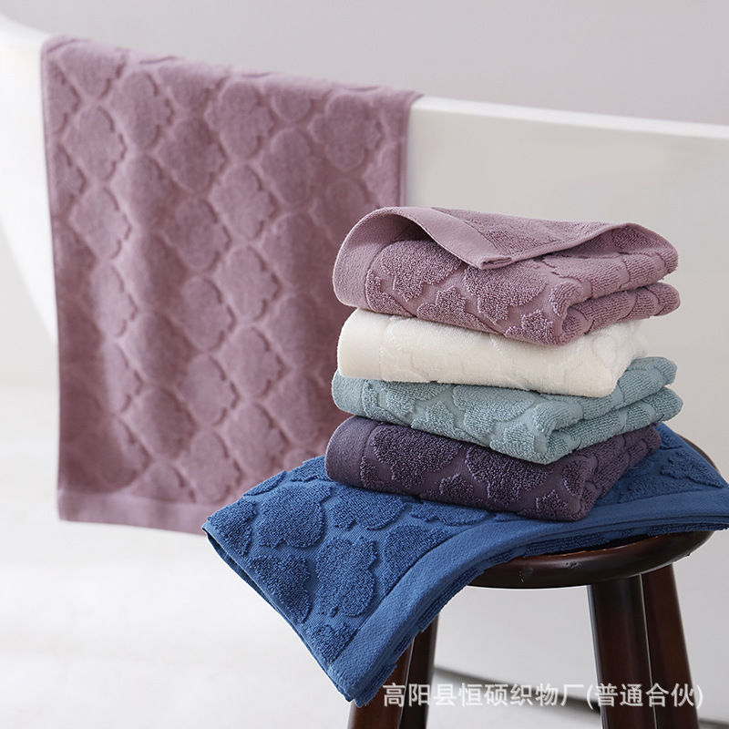 All-Cotton Towel, Type A, Xinjiang Cotton, Absorbent, Thickened Jacquard Towel, Individually Packaged, Cross-Border Easter Towel for Men