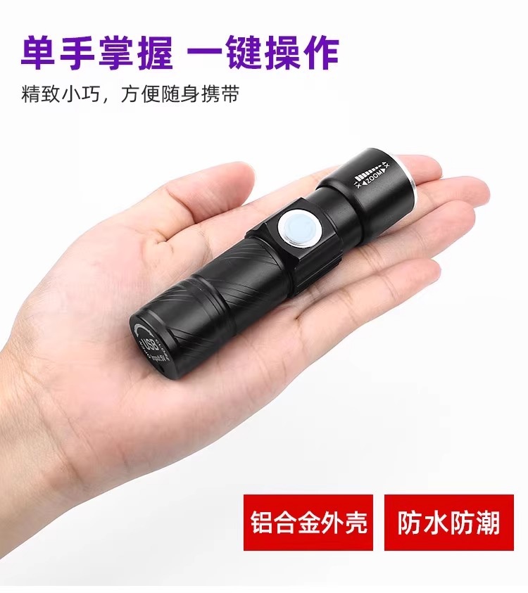 Deer Fairy Mobile Phone Repair Curing Lamp Purple Light Uv Anti-Counterfeiting Banknote Pen Fluorescent Agent Uv Curing Flashlight
