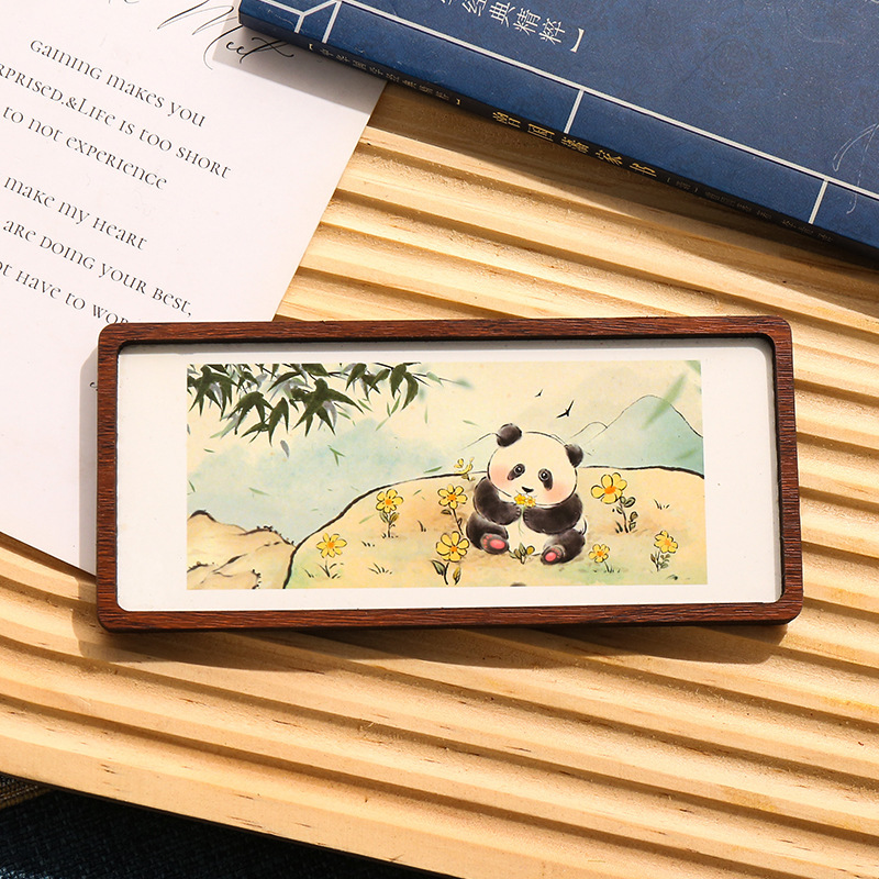 新商品の創意的な中国画の風の巻物の大きいパンダの冷蔵庫は家の装飾の磁気を貼って国風の成都文を貼って記念品を作ります。|undefined