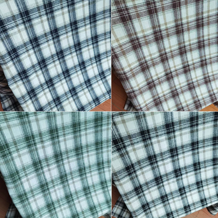 男女衬衫布靠垫包箱里布格子布休闲风衬衫裙格子布秋冬小格子面料