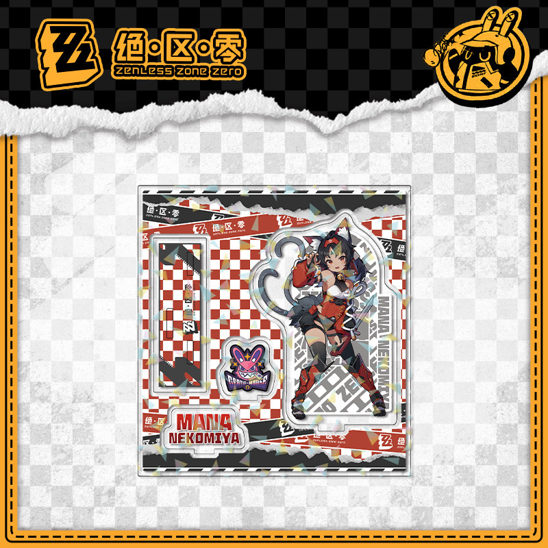 Acrylic stand custom MJ peripheral combination glass laser three-insert stand