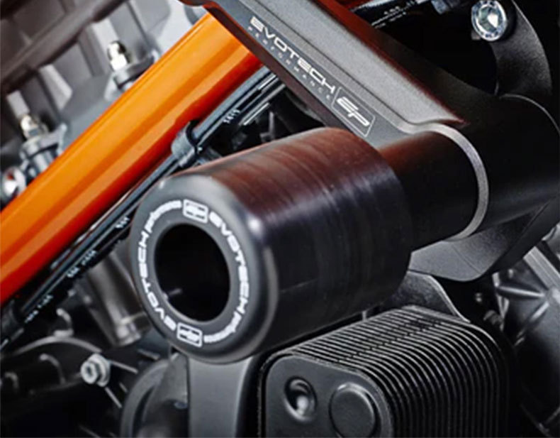 Suitable for Ktm 1290 R Super Duke Modified Engine Anti-Fall Ball Rubber Engine Protection Bumper