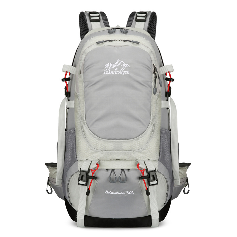 エアフロートバックパックシステム屋外登山バッグ 50 リットル大容量ハイキングキャンプスポーツバックパック防水トラベルバッグ|undefined