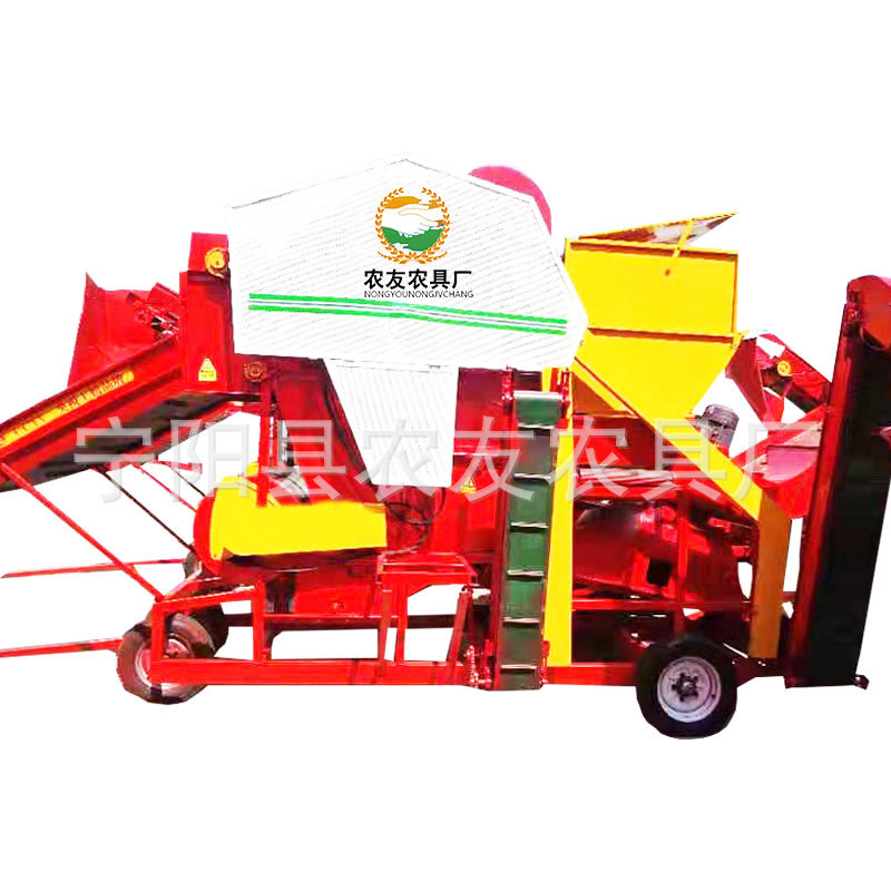 花生秧果分离机自动装袋安徽明光摘果机电动打果机排杂排石机