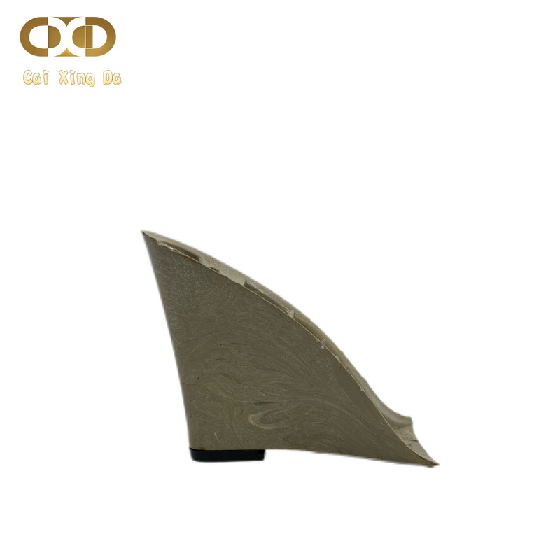 Cai Xing Da Shoe Material Heel 910129 New Fashionable Simple Fabric-Wrapped Women's High Wedge Heel Cai Xing Da Shoe Material Heel 910129 New Fashionable Simple Fabric-Wrapped Women's High Wedge Heel