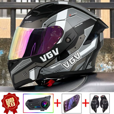 Suitable for 2025 New Vgv3C Certified Motorcycle Open-Face Helmet, Summer All-Season Motorcycle Helmet for Men and Women