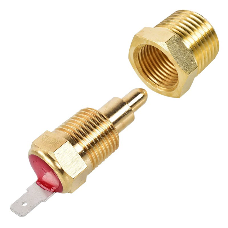 Переключатель вентилятора/термостата/температуры 165 К/185 градусов Электрический переключатель термостата вентилятора охлаждения двигателя