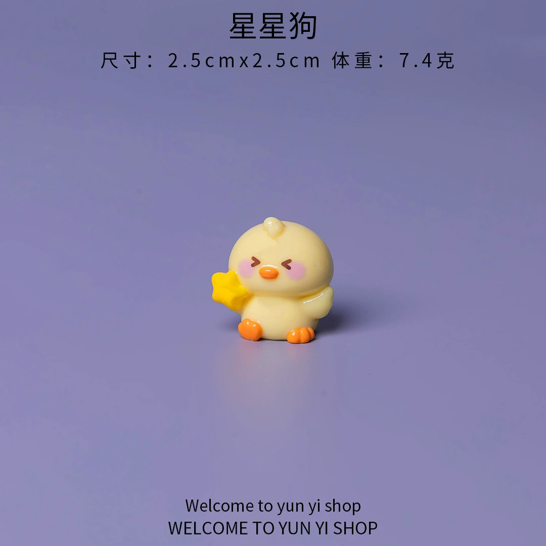 Micro landscape, creative cute doll, decorations with accessories, table accessory, zoo