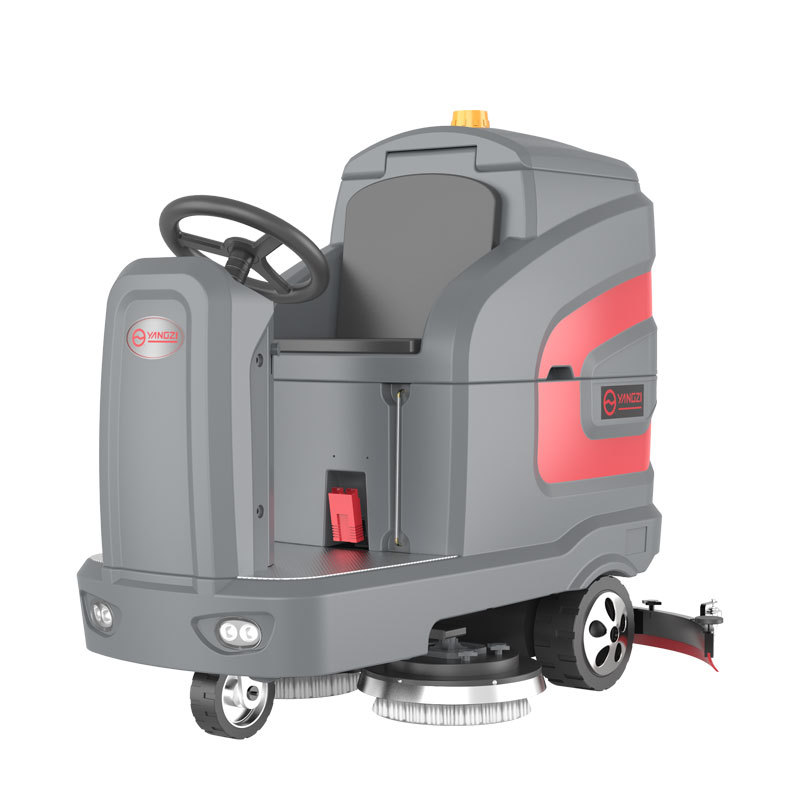 扬子YZ-X7全自动驾驶式洗地机_驾驶式洗地机全自动_超市洗地机