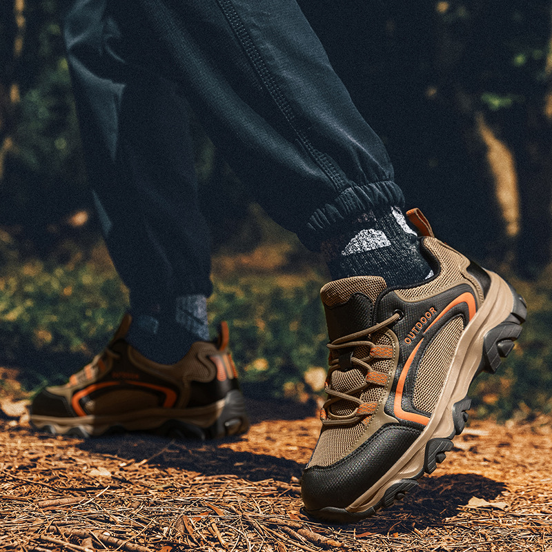 2024 nuevo transfronterizo primavera y otoño ligero con suela suave pareja transpirable casual zapatos deportivos de senderismo para hombres y mujeres