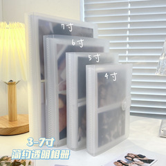ins frosted polaroid photo album photo album small card postcard 3 inches 4 inches 5 inches 6 inches can be placed in plastic packaging for storage