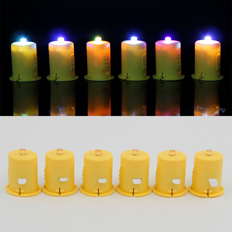 中秋節紙提灯灯芯led電子ろうそくが輝いています。|undefined