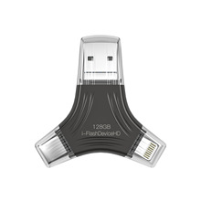适用于苹果u盘512G USB3.0/Micro/Type-c电脑手机两用优盘