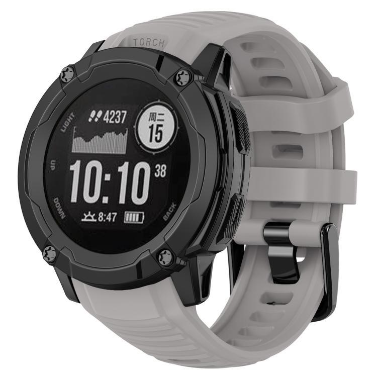xDfind conector de plástico de desmontaje rápido correa de silicona sólida para Garmin Instinct 2X