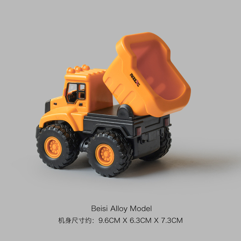 Coche de ingeniería infantil coche de juguete niño coche de inercia excavadora coche modelo de juguete de regalo para niños