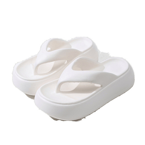 Source factory platform sole herringbone niu slippers women's summer slippers thick-soled EVA outer wear sandals with a sense of stepping on the beach