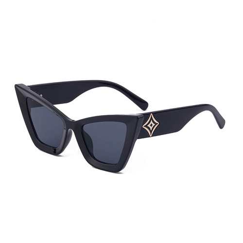 European and American fashionable cat-eye sunglasses for women, trendy personalized small frame sunglasses for men, cross-border glasses wholesale sunglasses