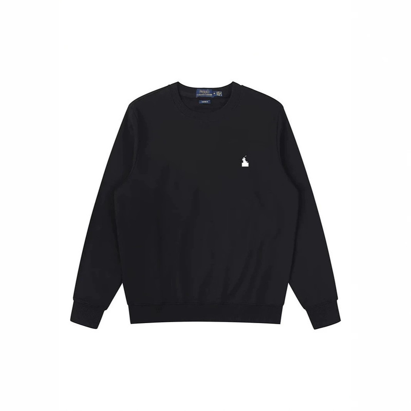 Raff Pure Cotton Sweatshirt Spring & Fall Round Neck Thin Sweatshirt Men and Women Same Style Pony Logo Polo Long-Sleeved Sweatshirt Jacket Raff Pure Cotton Sweatshirt Spring & Fall Round Neck Thin Sweatshirt Men and Women Same Style Pony Logo Polo Long-Sleeved Sweatshirt Jacket