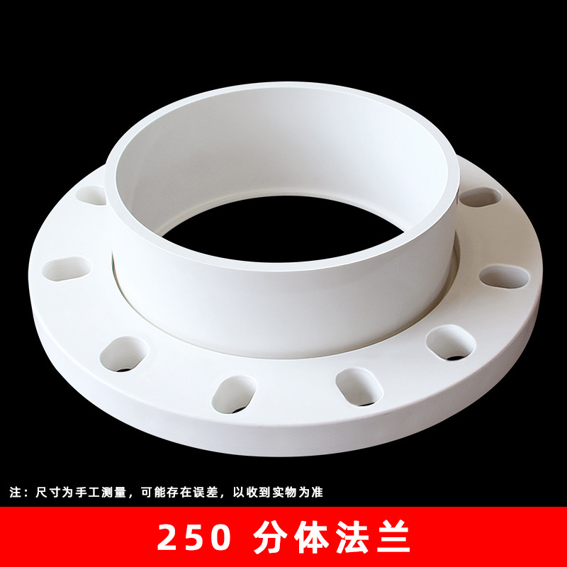 250 brida dividida blanca (6 unids/caja)