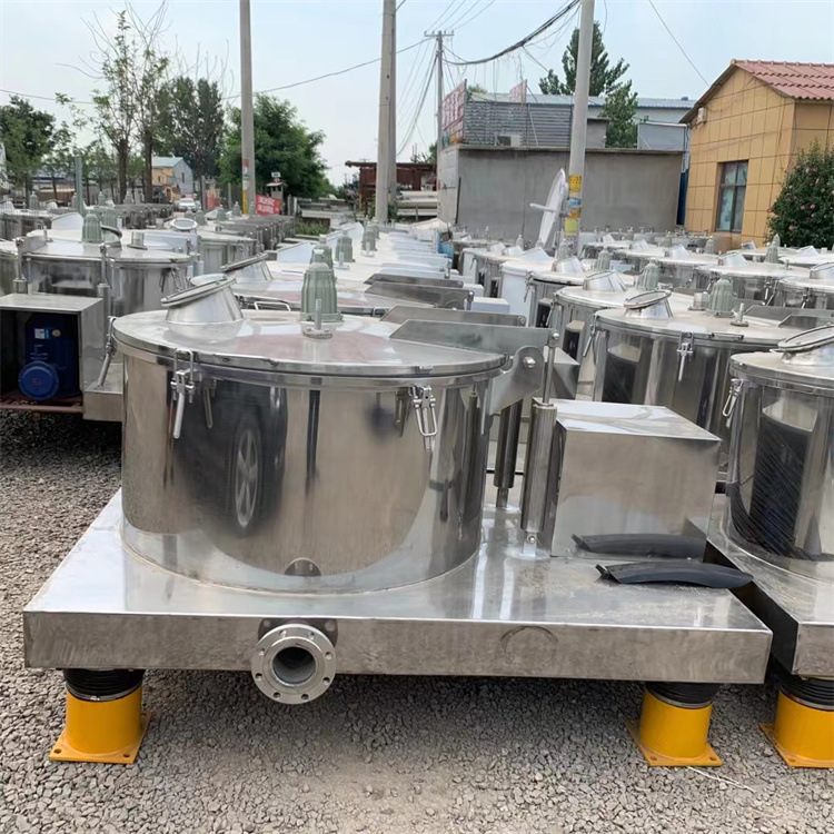 供应316L材质平板吊带离心机 1000型1250型不锈钢平板吊带离心机