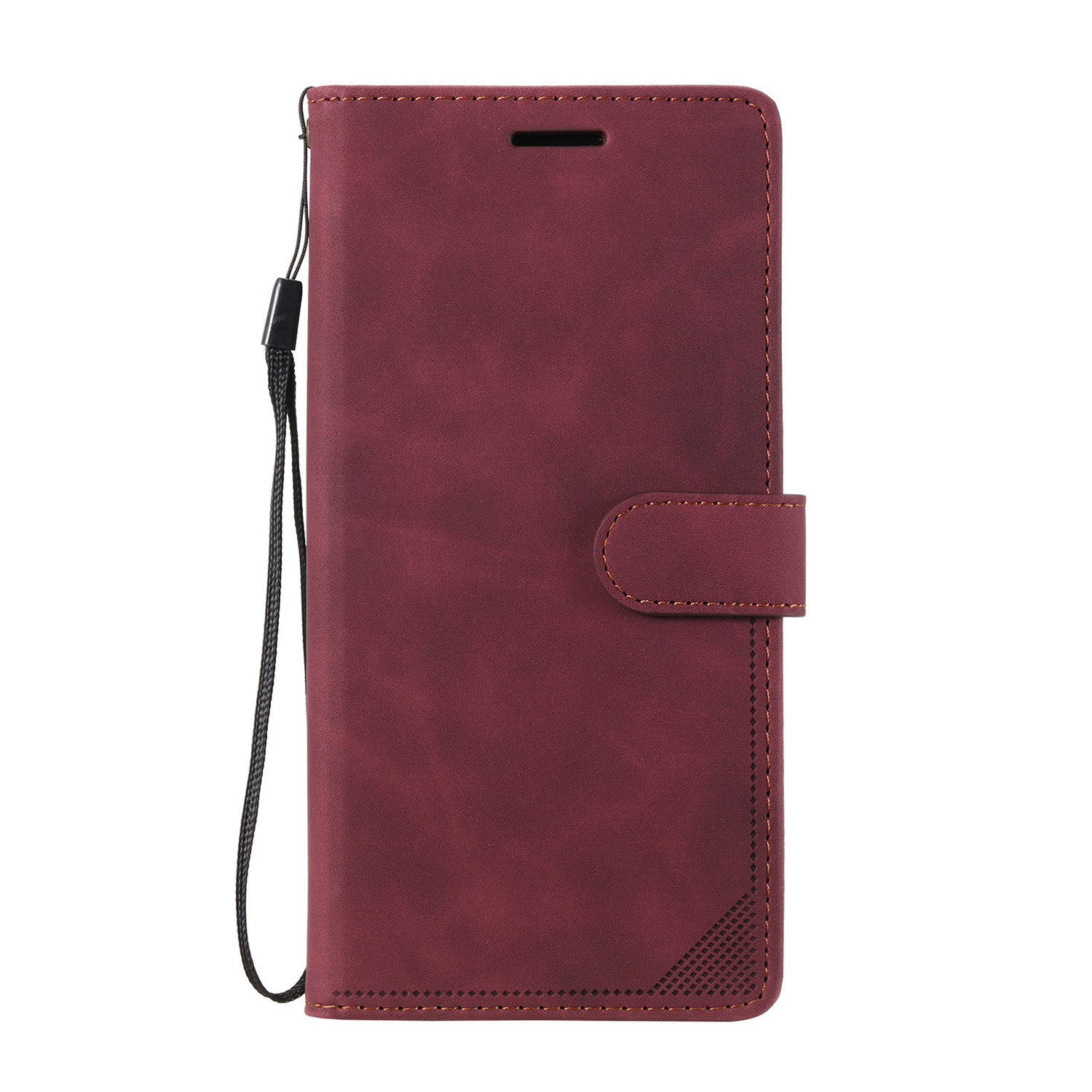 Suitable for iPhone 14 Promax skin feel anti-theft brush, card insertion flip cover leather case, Samsung S22U business_voghion.com