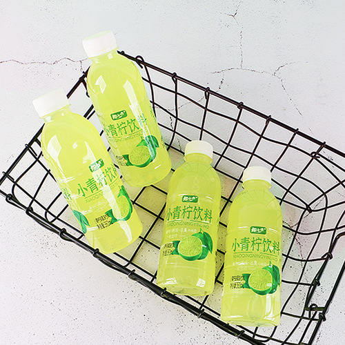 Wholesale 360ml*12 Bottles of Juice Drinks, Small Green Lime Juice with Multiple Flavors, Fruit Flavored Beverage, Full Carton, One-Time Shipping