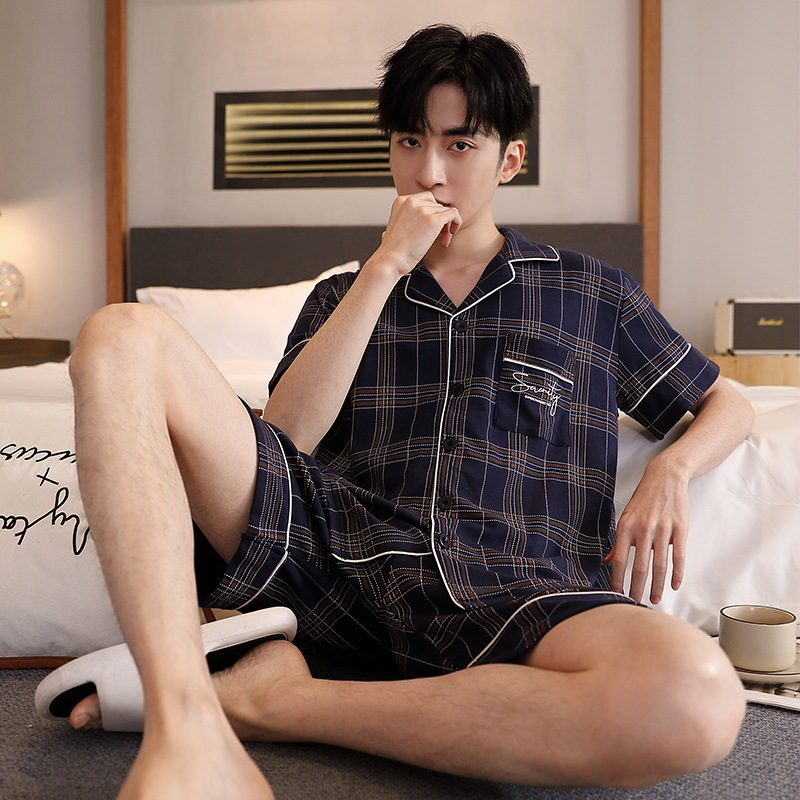 XM6662 남성용 반팔 가디건 반바지
