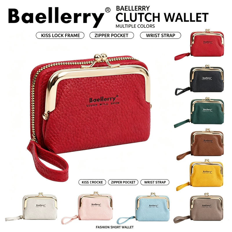 Женский кошелёк для мелочи Baellerry тиснение под кожу на молнии