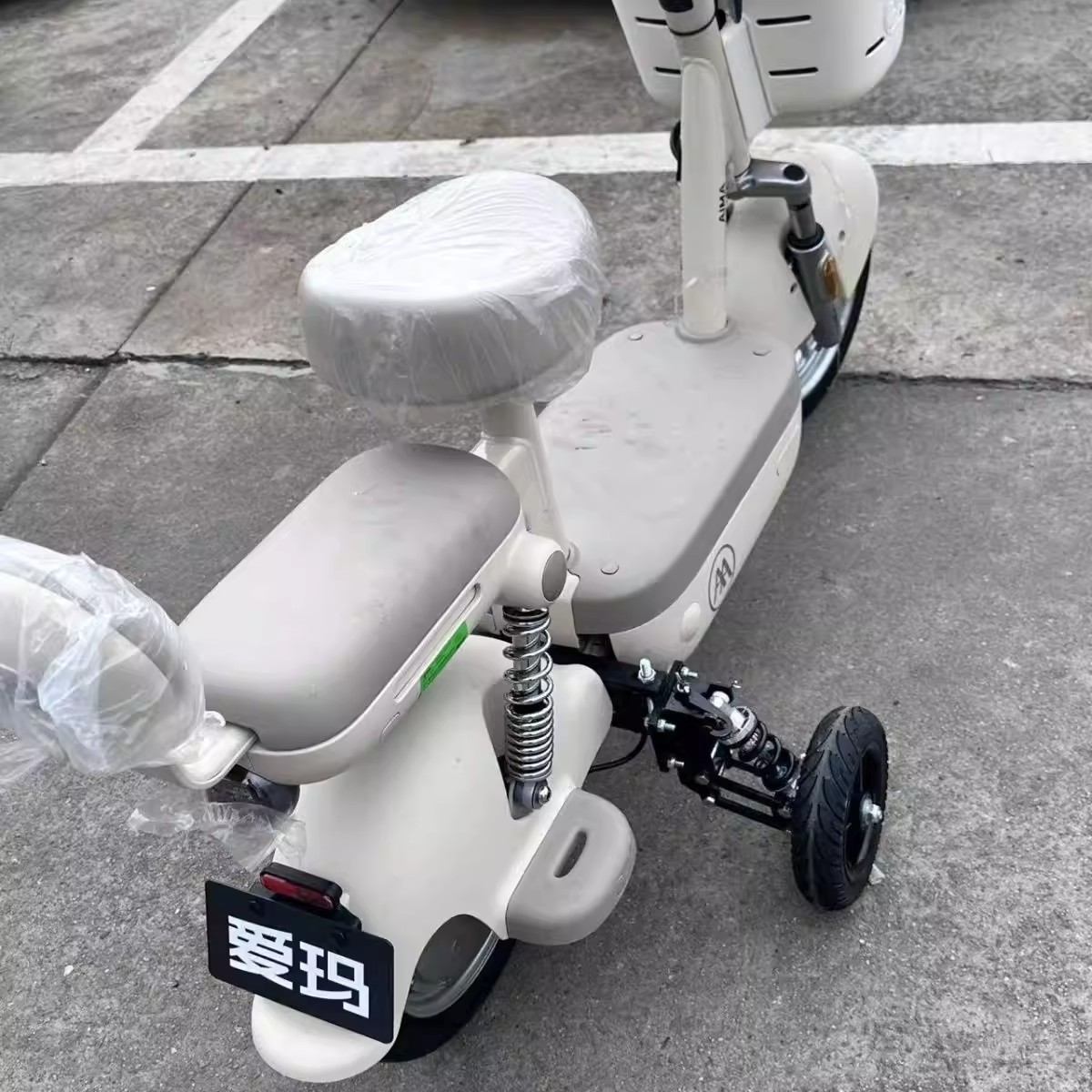 新手骑车电动车辅助轮学车防摔轮子安装支撑轮雨雪防滑防盗平衡轮