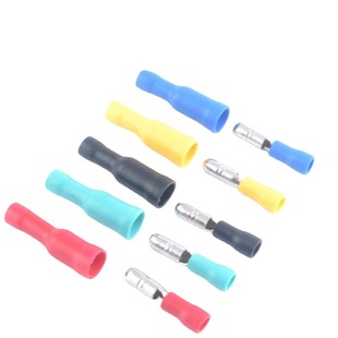 5-color cold-pressed terminal bullet head pre-insulated male and female quick terminal MPD1FRD1-156