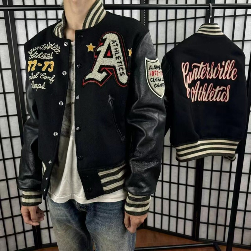 2026 new model from Qingke: Original East Asian retro baseball jacket with a vibe, cleanfit style for autumn and winter