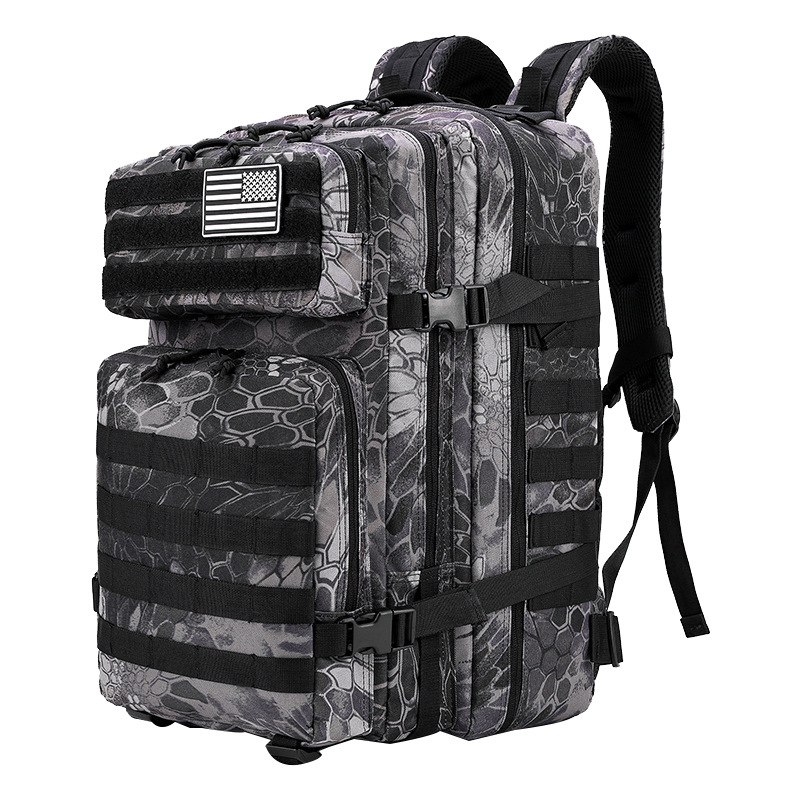 Mochila Táctica para Exteriores 3P de Tela Oxford Resistente al Desgaste