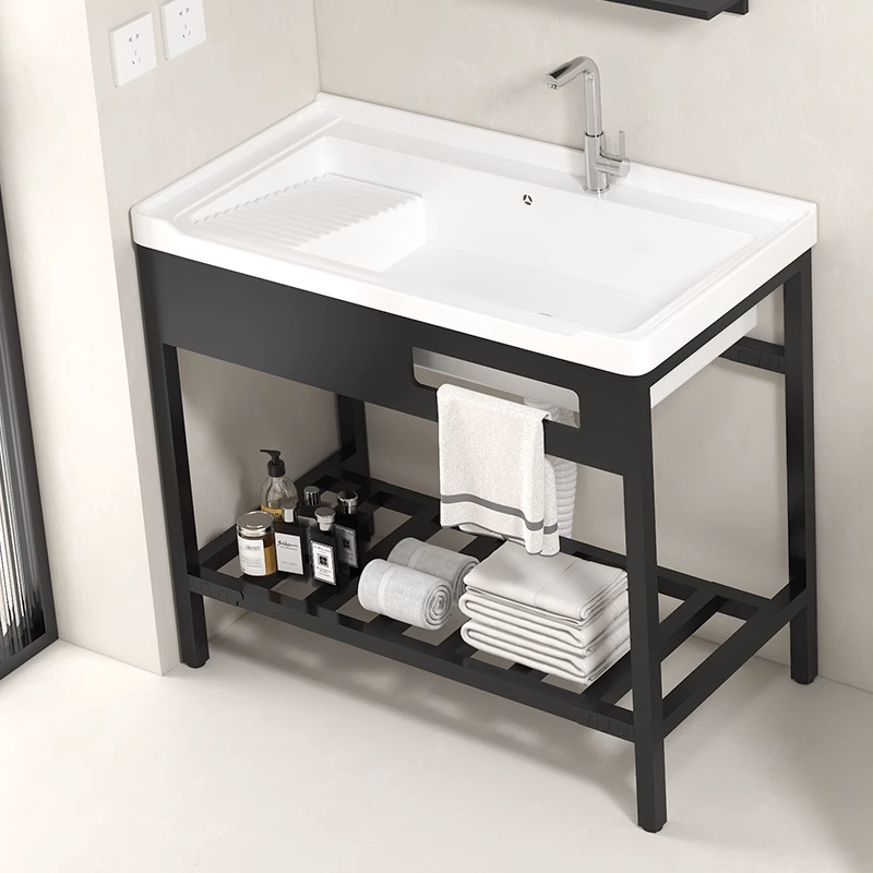 lavabo tipo piso lavabo cerámica integral lavabo balcón con tabla de fricción lavabo lavabo profunda lavabo