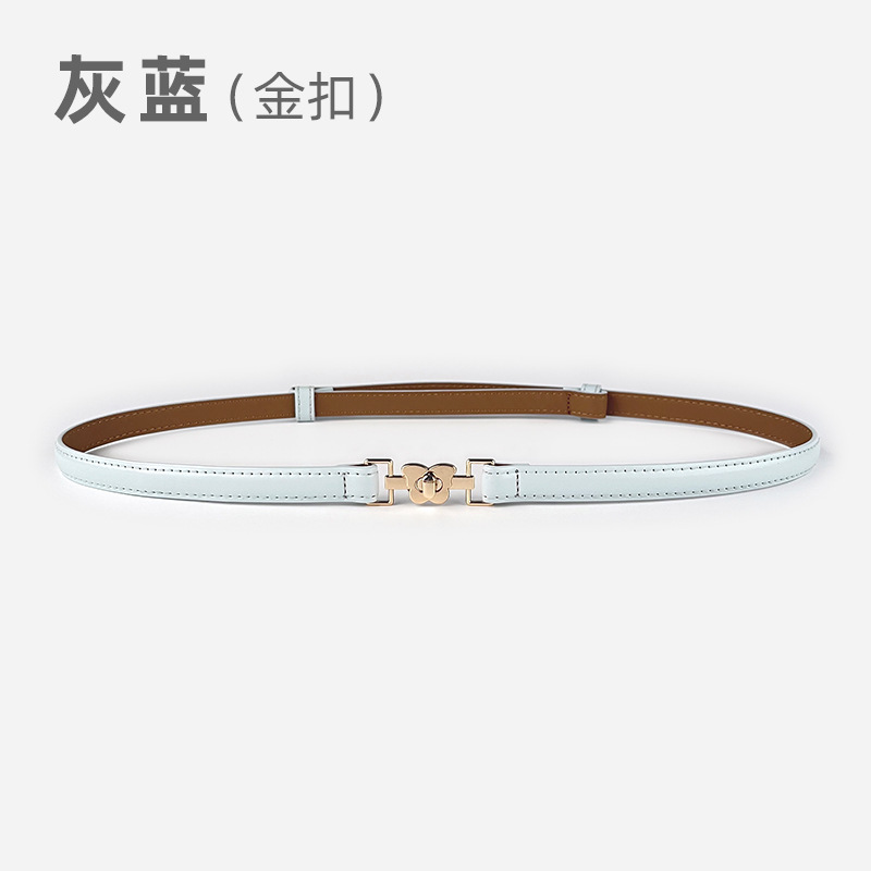 2024 無孔多用途ウエスト痩身ハイエンドレディース薄型ベルトセータースーツドレス女性のベルト|undefined