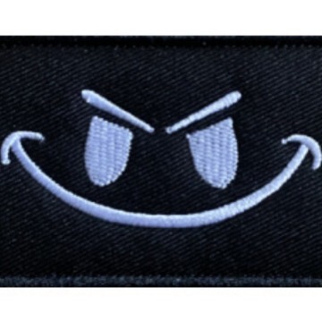 Embroidered floral patch magic outdoor products Amazon bag with embroidered floral patch chest strip armband magic patch patch