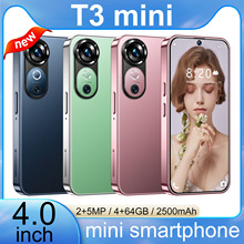 跨境手机亚马逊T3 Mini 一体机热销ozon卡片机4G+64G安卓智能备用