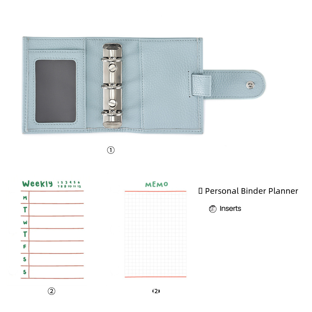 Nuovo macaron transfrontaliero portatile Journal coccodrillo modello multicolore quaderno uomo e donna portafoglio in vera pelle quaderno a fogli mobili_voghion.com