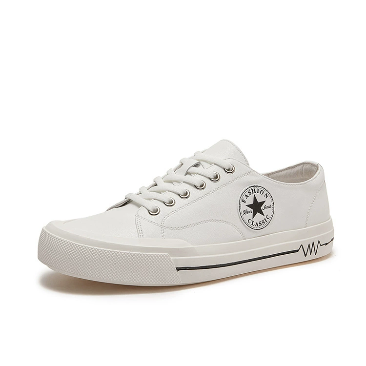 Кроссовки нового стиля, Мужская модная повседневная обувь, мужская обувь на платформе из натуральной кожи на шнуровке, Спортивная мужская обувь